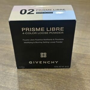 Givenchy Prisme Libre 4-Color Loose Powder 02 Satin Blanc 0.35oz Matte Setting